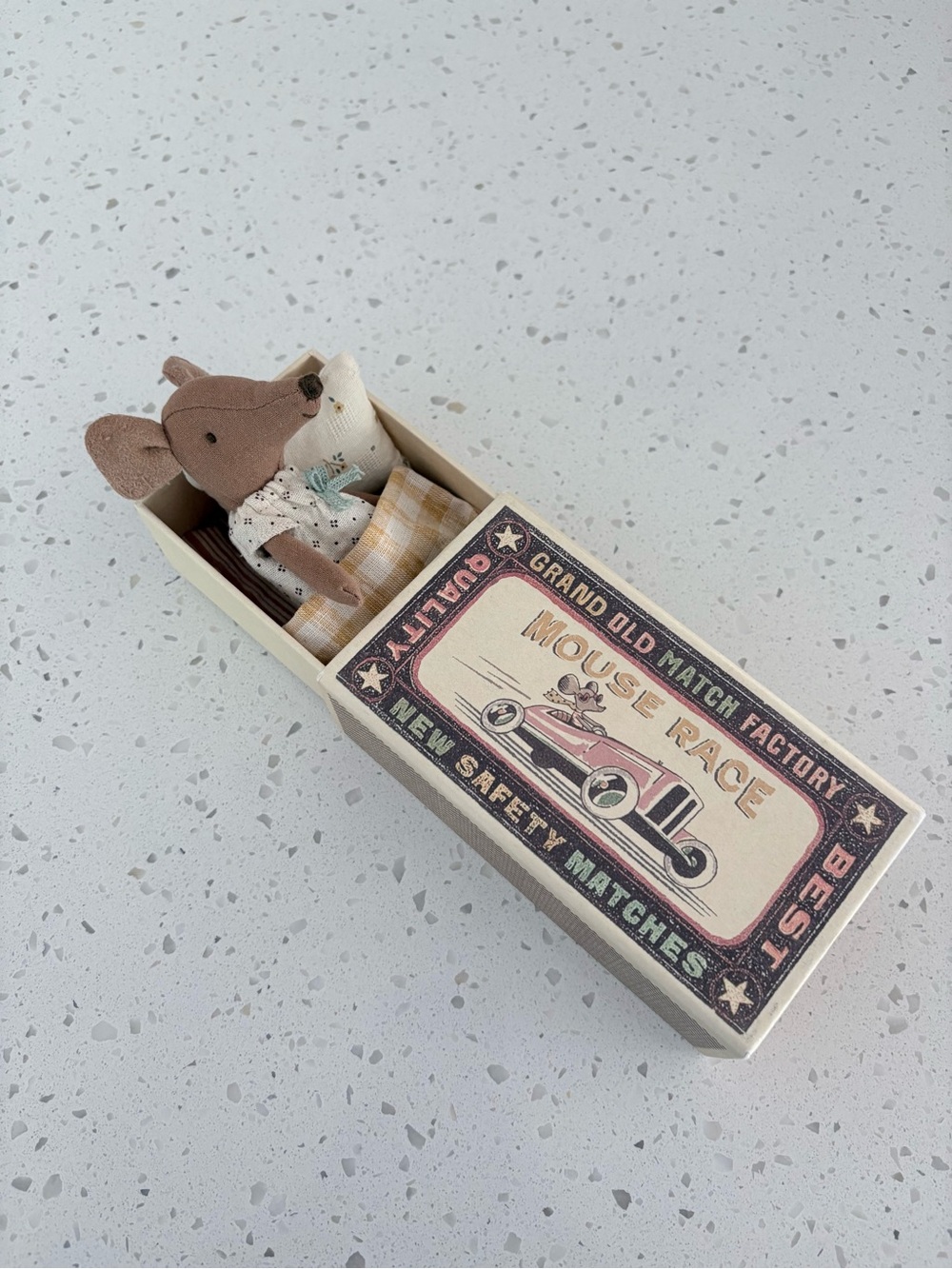 Maileg Big Sister, Mouse In Matchbox NIB